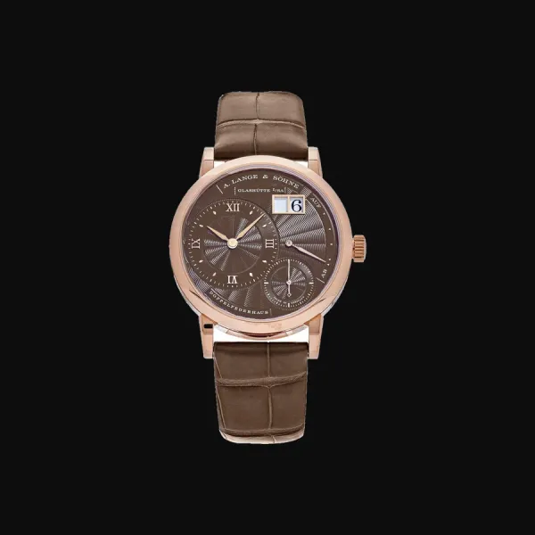 Little Lange 1 Rose Gold Brown Dial
