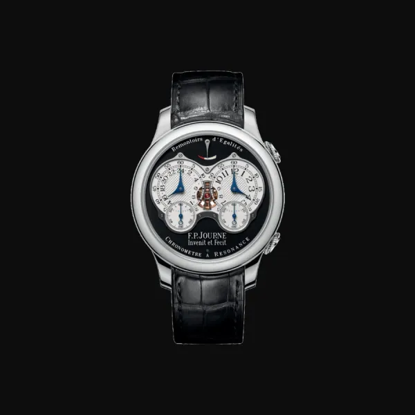 Chronomètre À Résonance 950 Platinum Black Label Black Dial