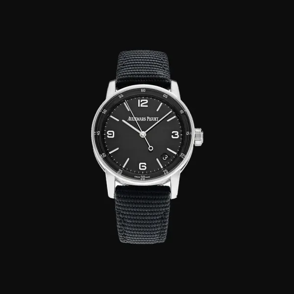 Code 11.59 White Gold Black Dial