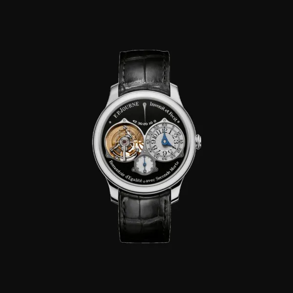 Tourbillon Souverain 950 Platinum Black Dial