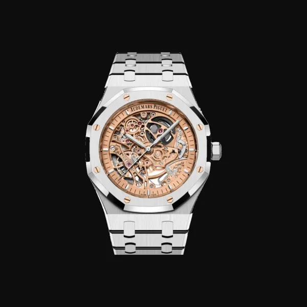 Royal Oak Pink Gold Toned Dial