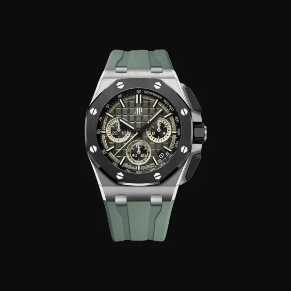 Royal Oak Offshore Black Khaki Dial