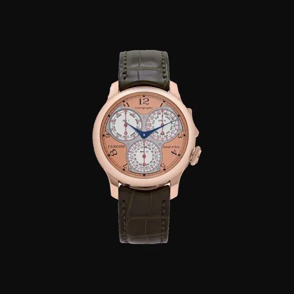 Centigraphe Rose Gold Salmon Dial