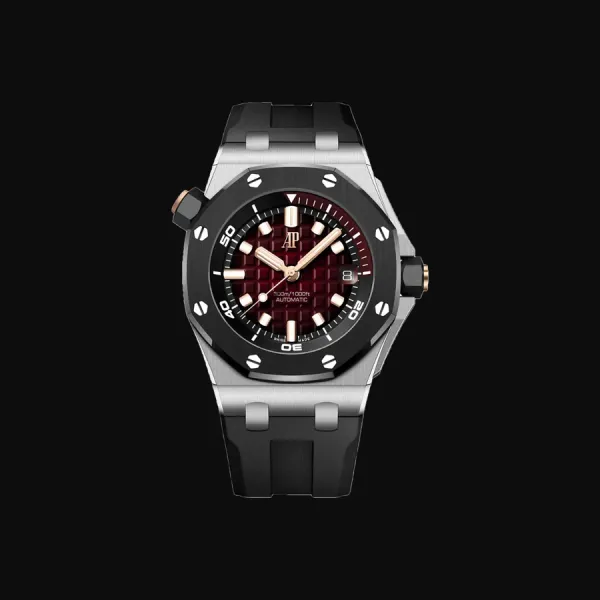 Royal Oak Offshore White Gold Red Dial